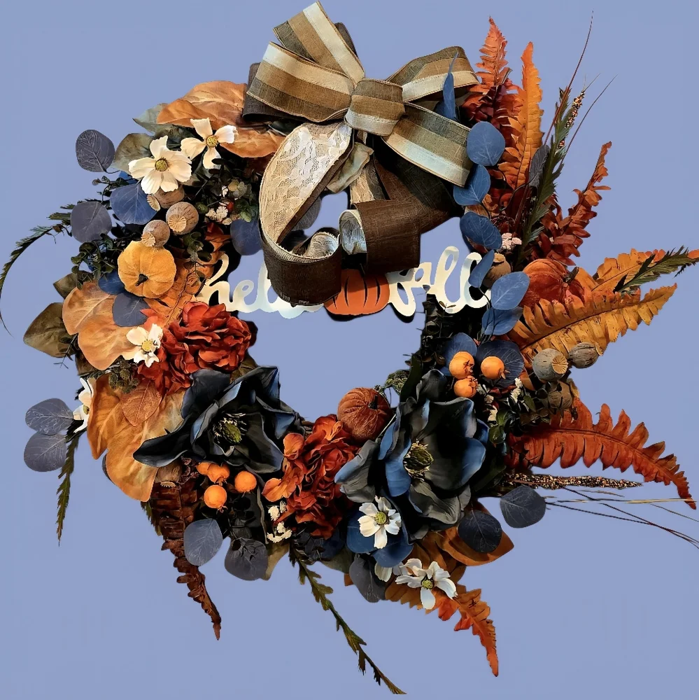 Hello Fall wreath - Picture 4 of 8